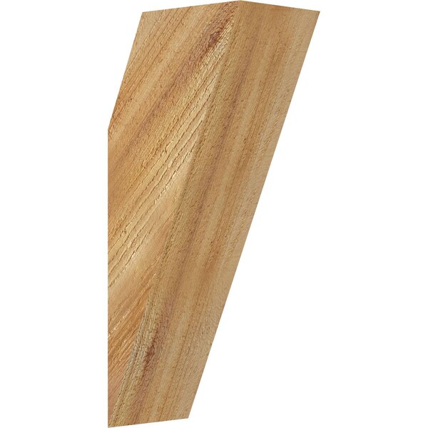 Ekena Millwork 4"W x 6"D x 14"H Traditional Rough Sawn Knee Brace, Western Red Cedar BRC04X06X14TRA00RWR - main